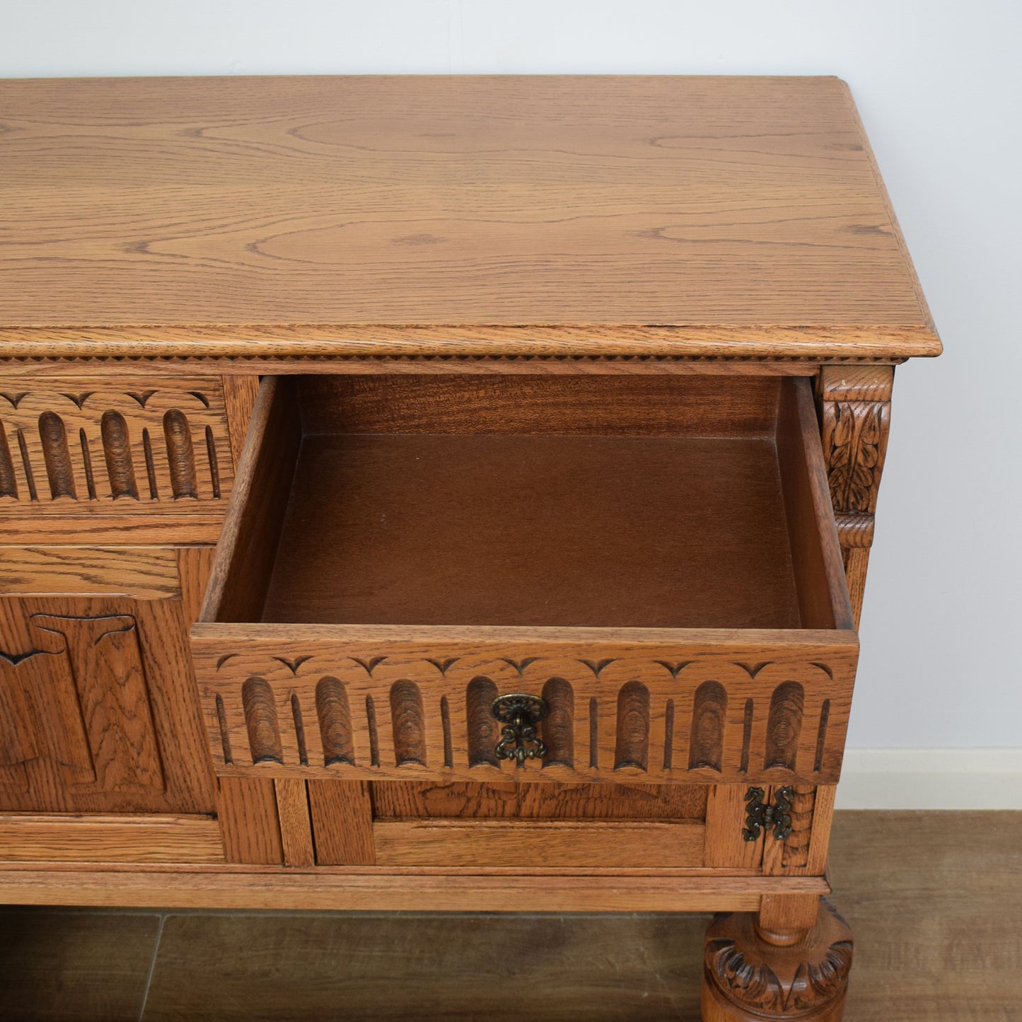 Restored Oak Sideboard