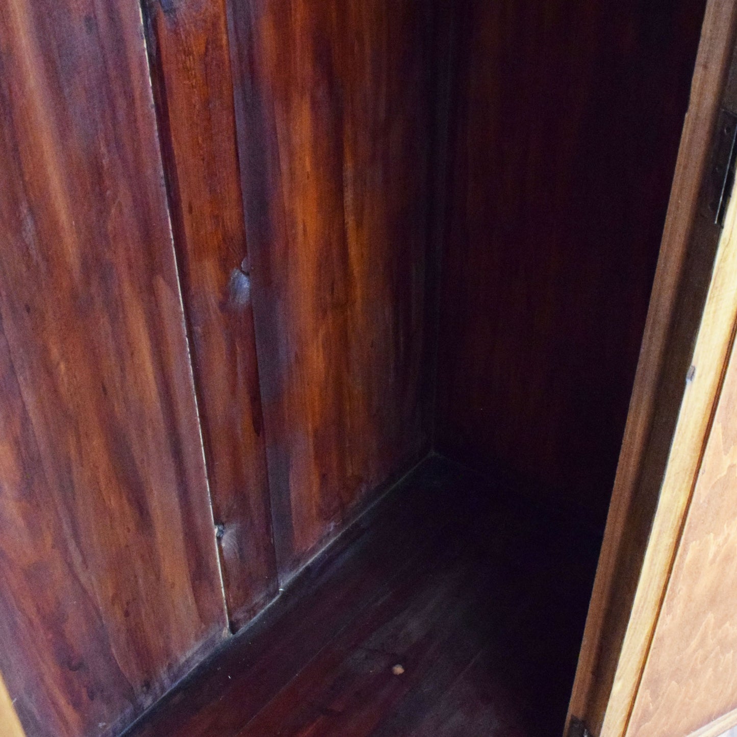 Inlaid Mahogany Hallrobe