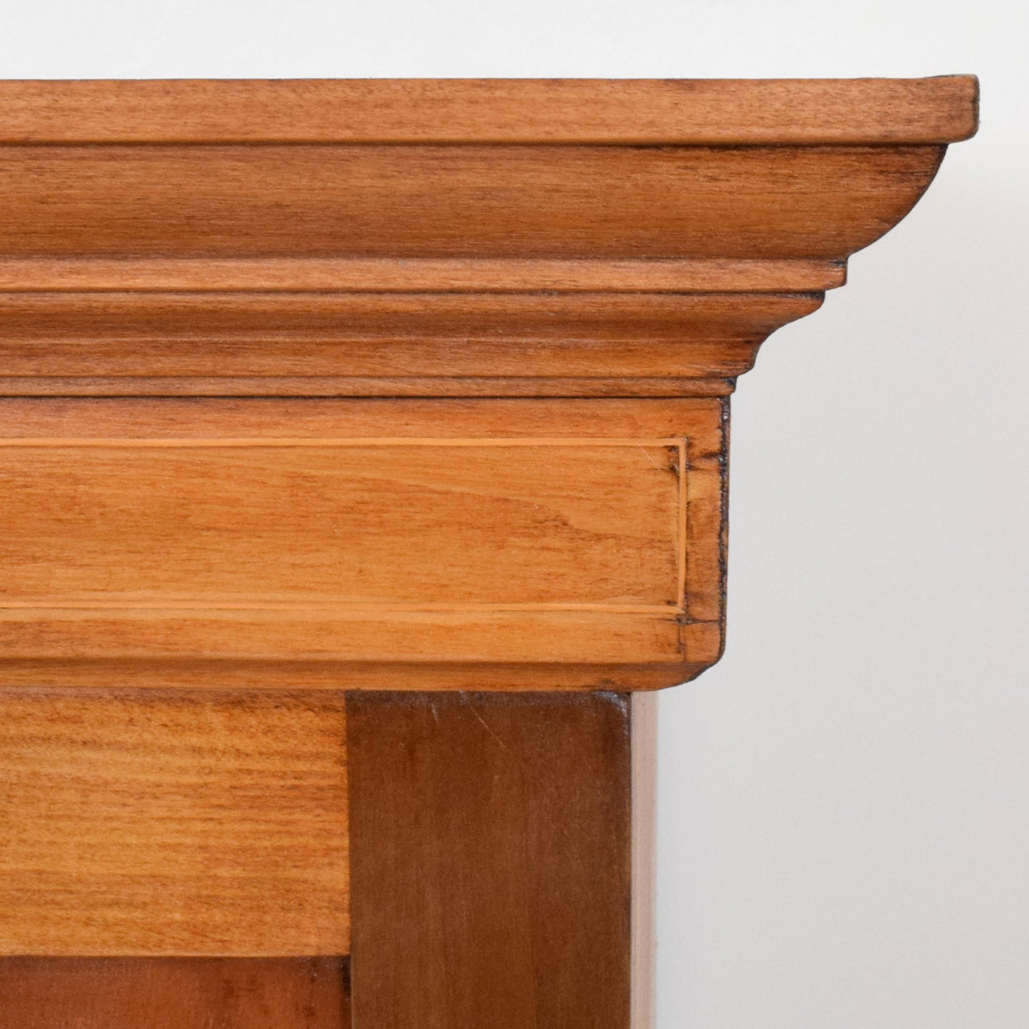 Inlaid Mahogany Hallrobe