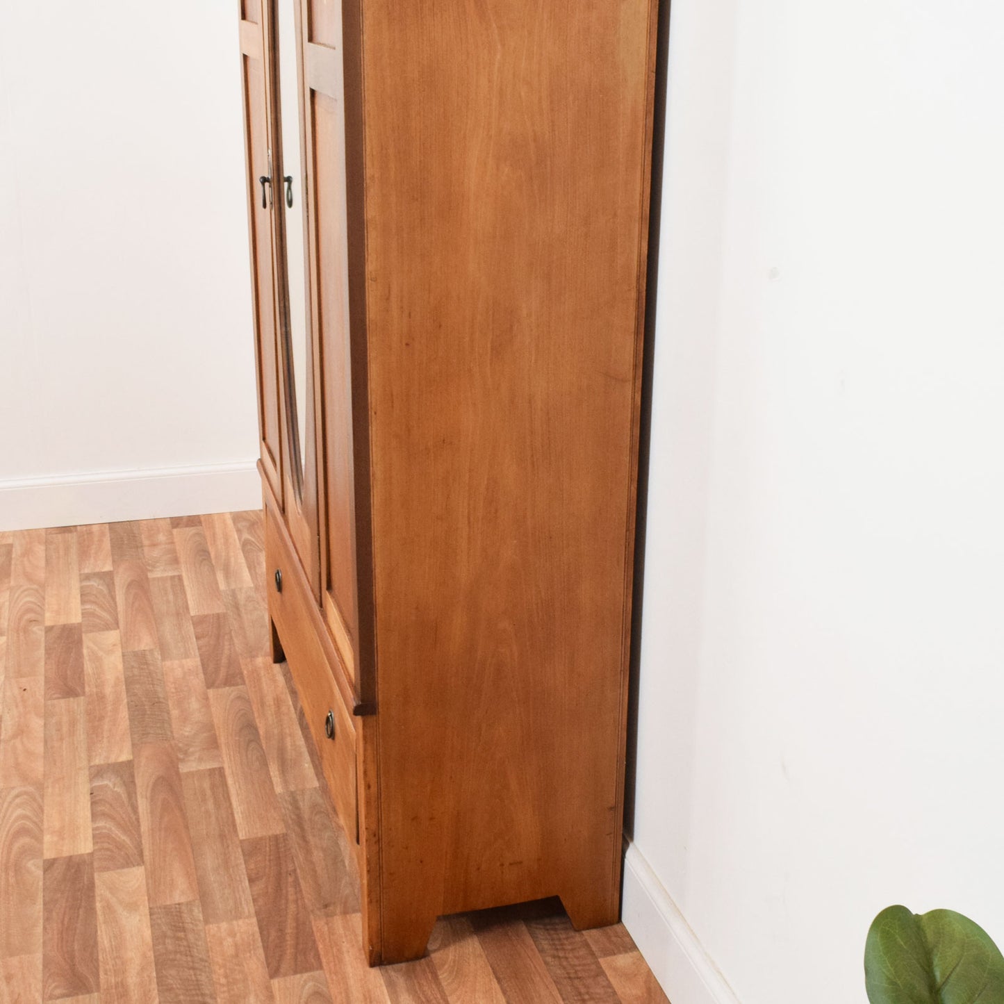 Inlaid Mahogany Hallrobe