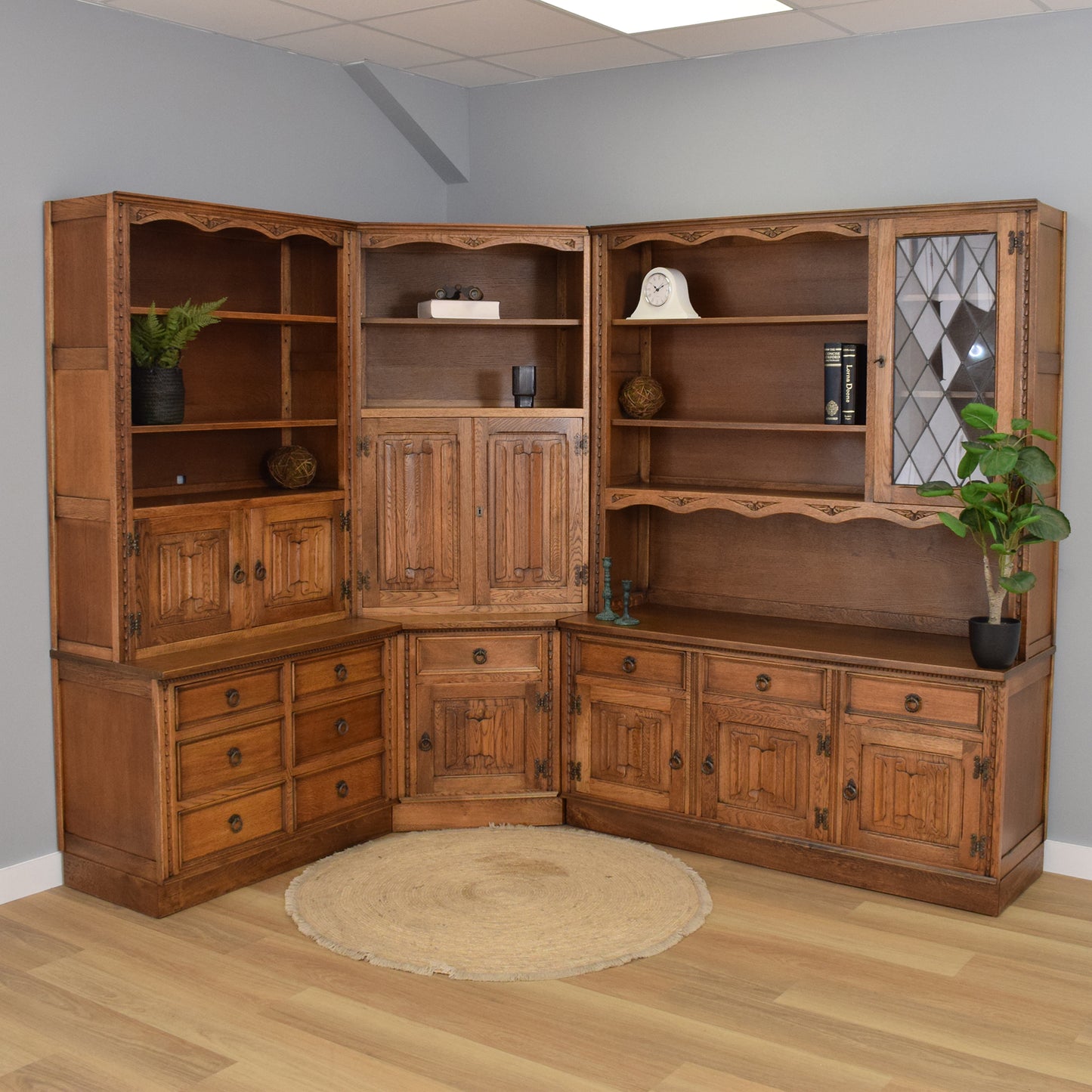 Large Restored Jaycee Wall Unit