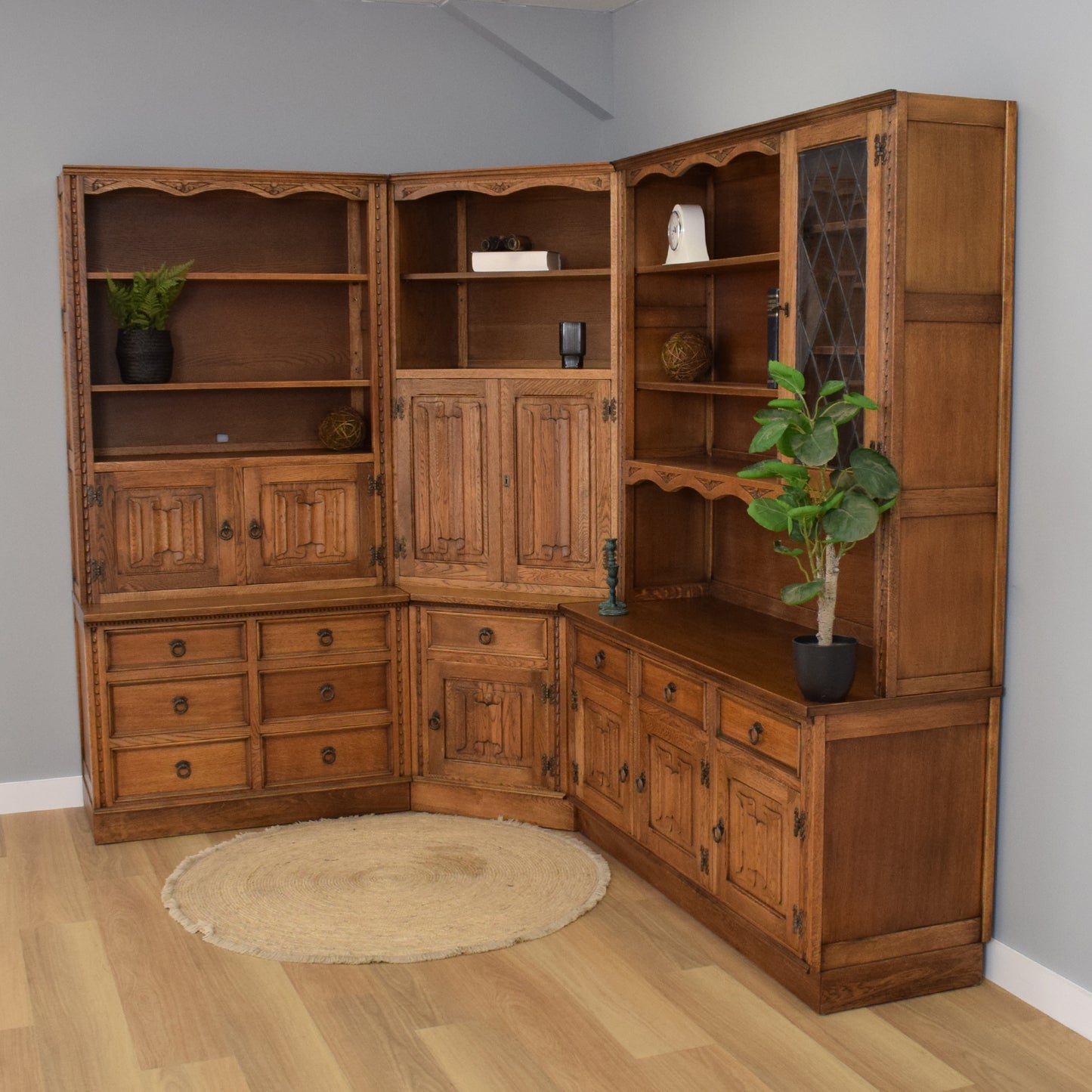 Large Restored Jaycee Wall Unit