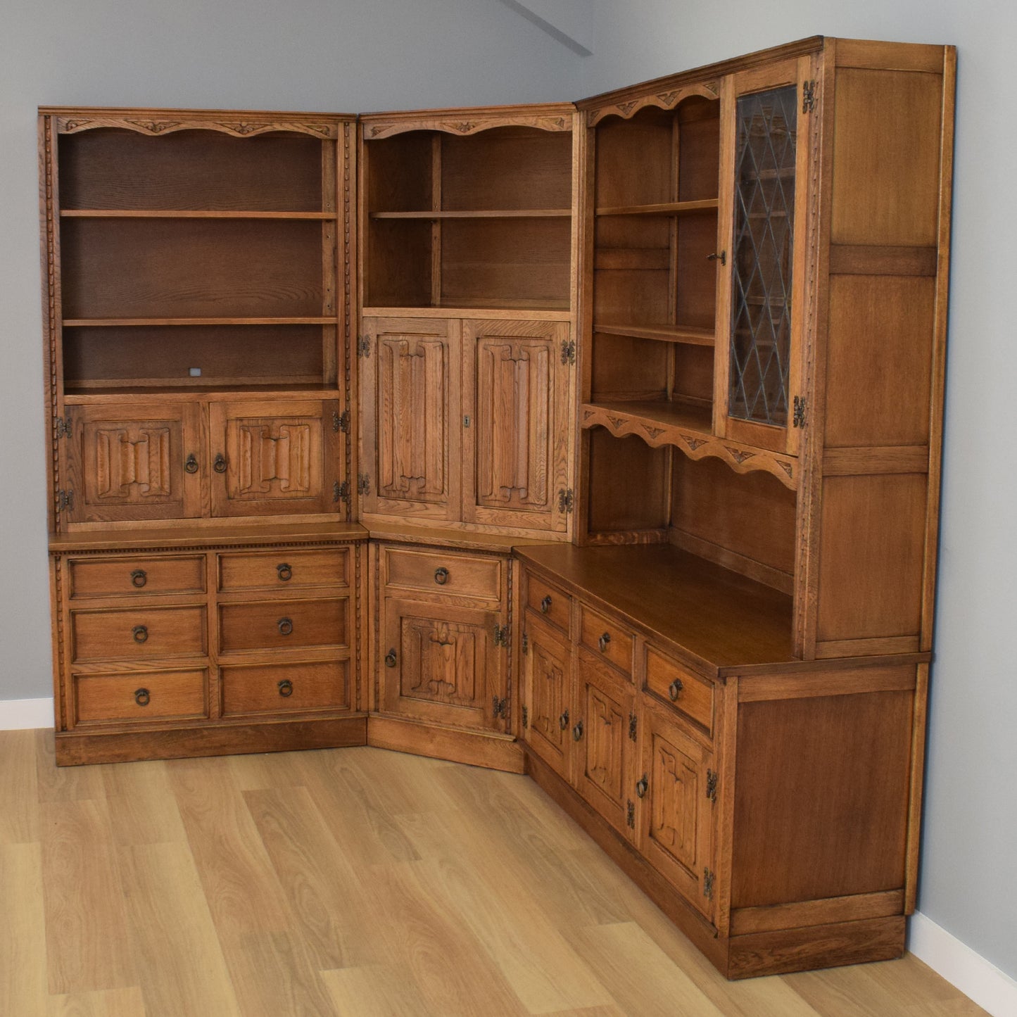 Large Restored Jaycee Wall Unit