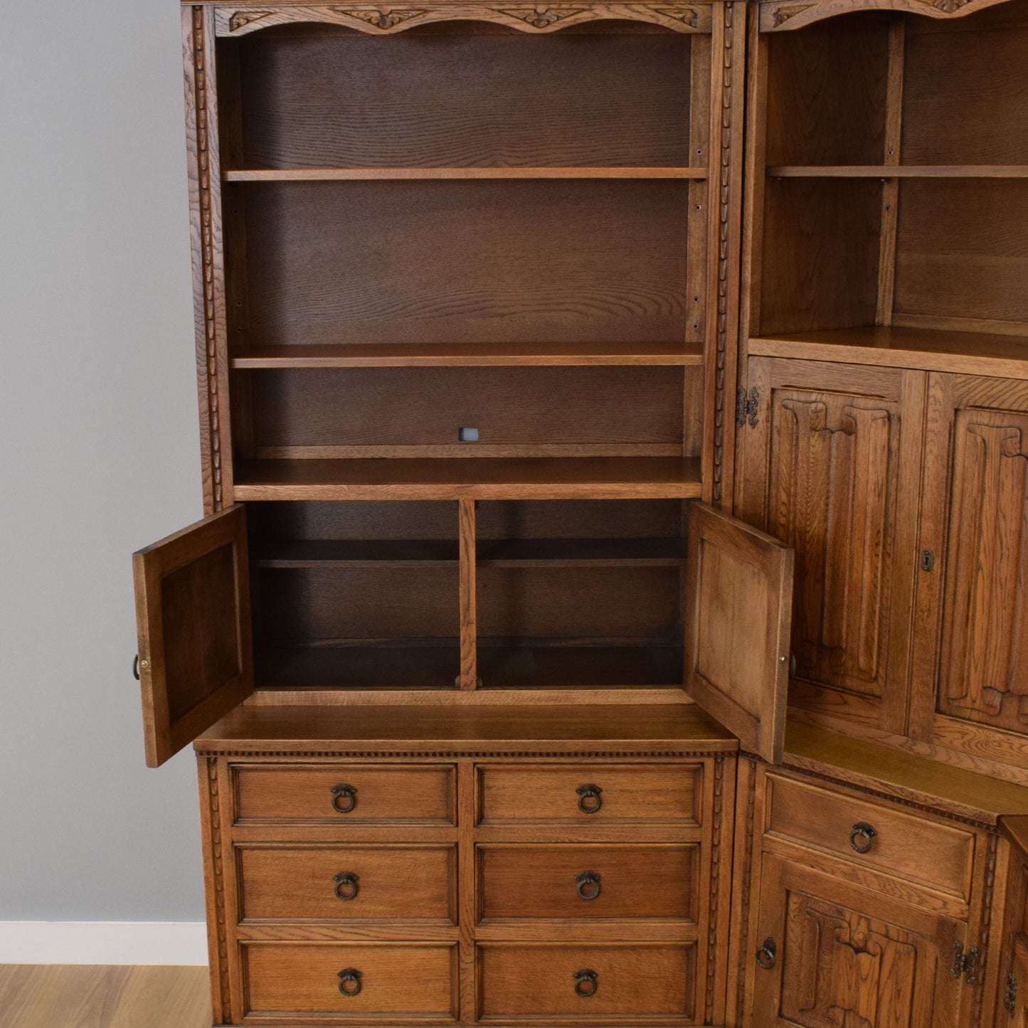 Large Restored Jaycee Wall Unit