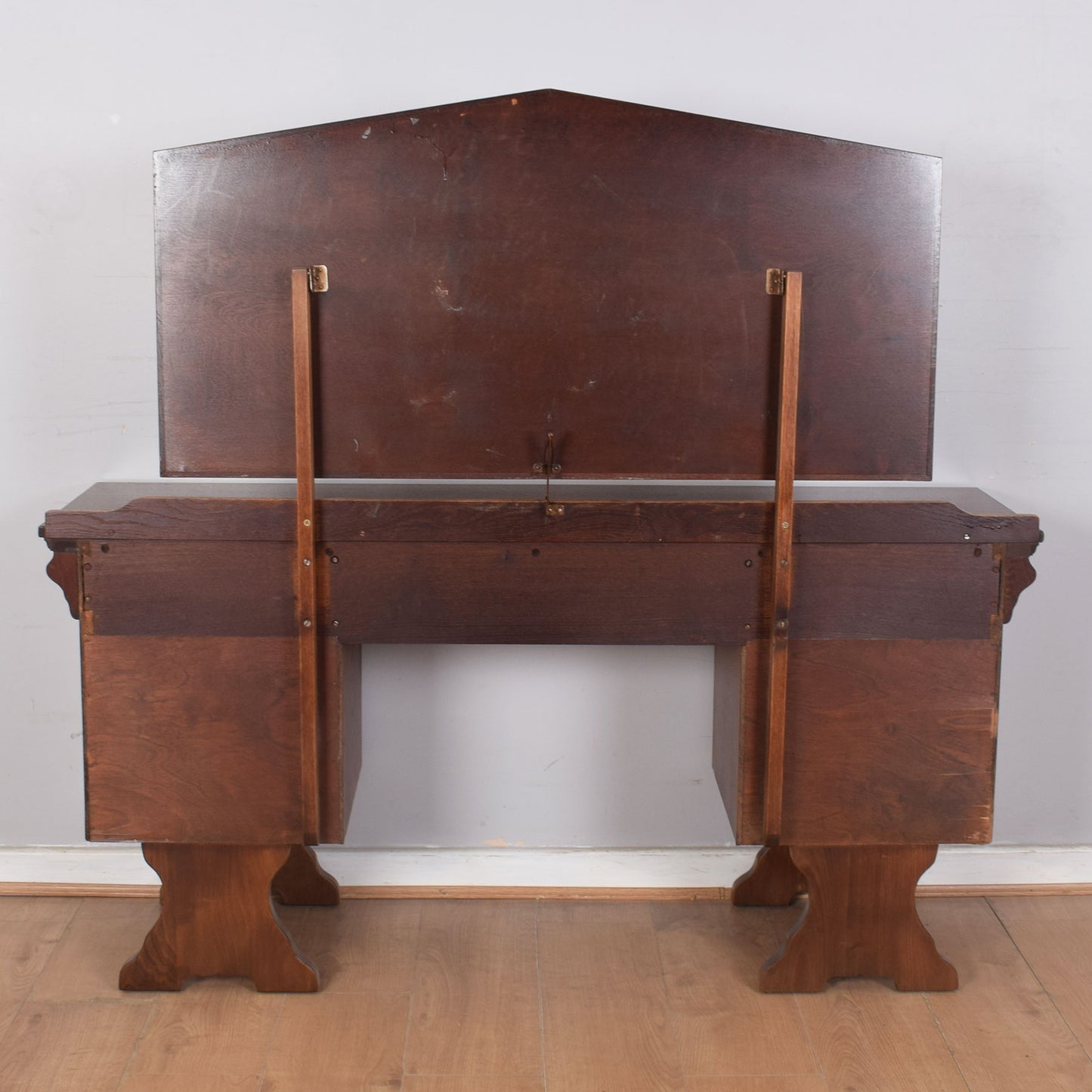 Oak Linenfold Dressing Table