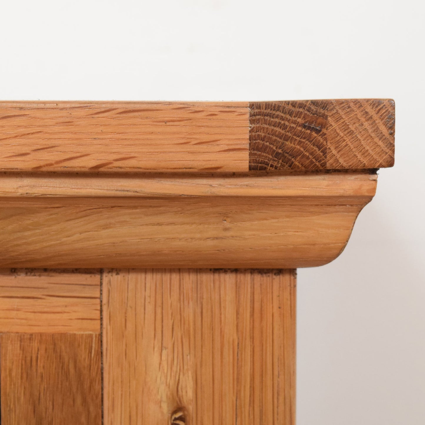Restored Oak Console Table