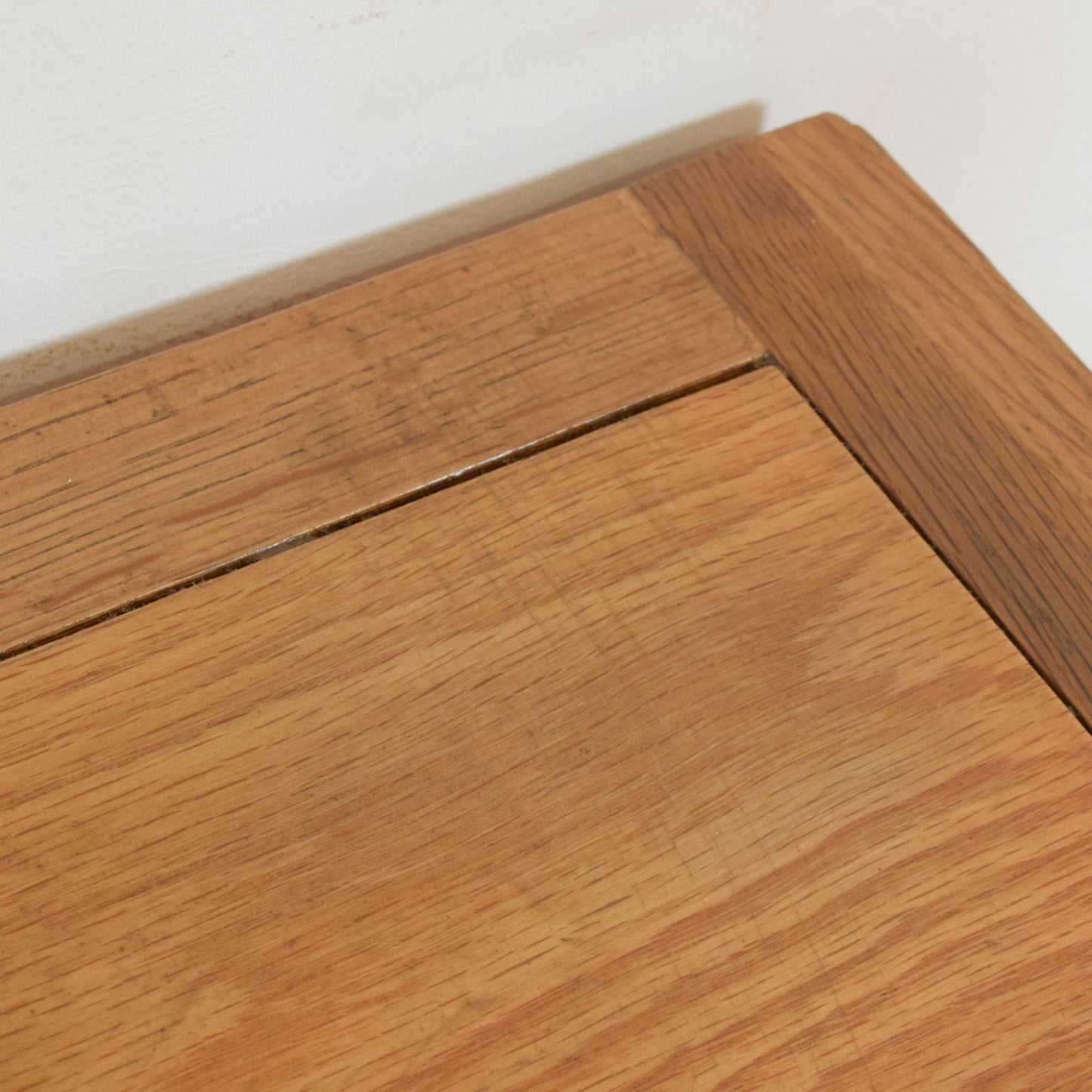 Restored Oak Console Table