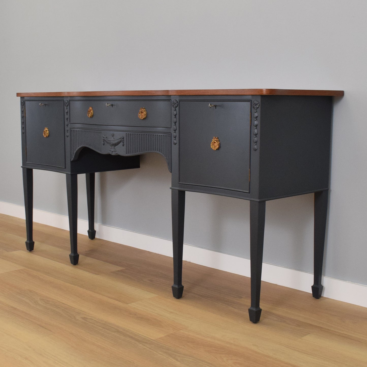 Painted Mahogany Sideboard