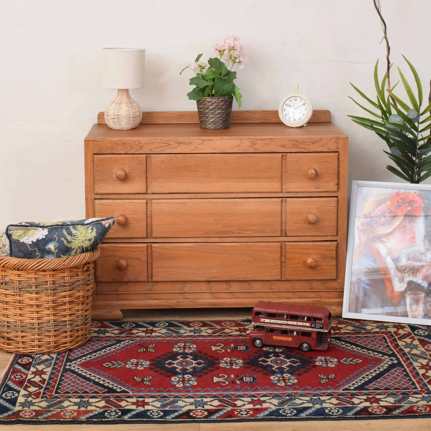 Oak Chest Of Drawers