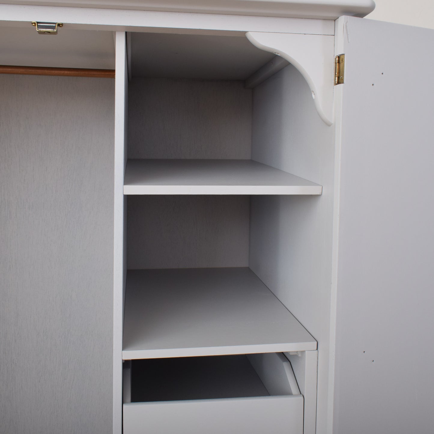 Painted 'Stag' Wardrobe