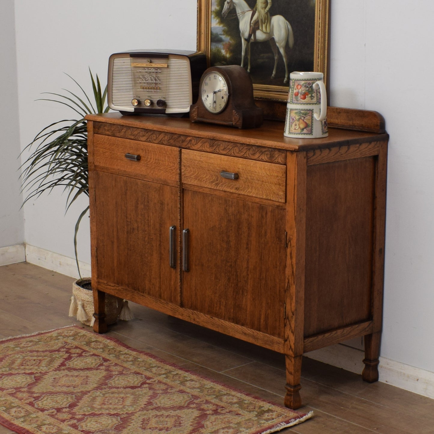 Restored Oak Sideboard