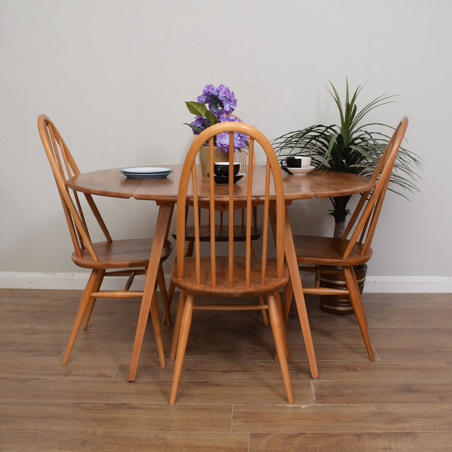 Ercol Table & Four Chairs