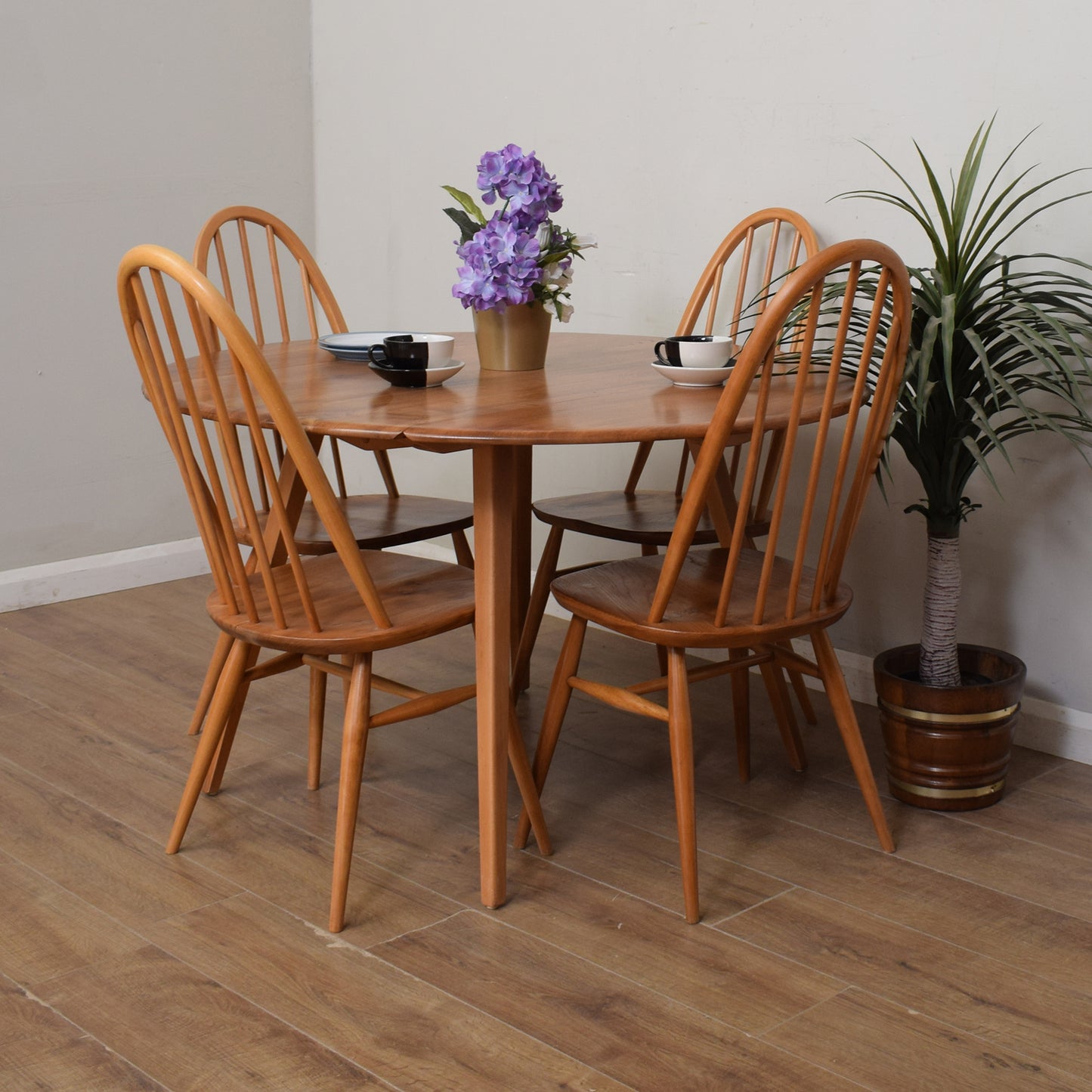 Ercol Table & Four Chairs