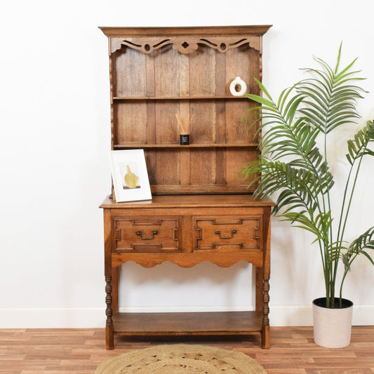 Carved Oak Dresser