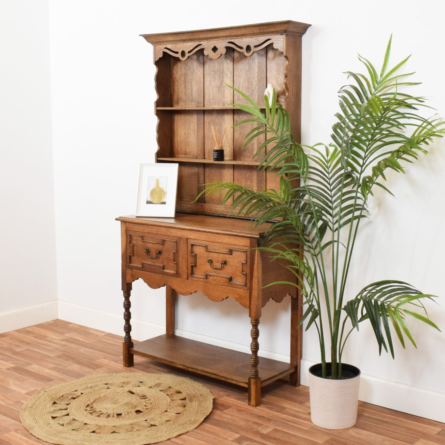Carved Oak Dresser
