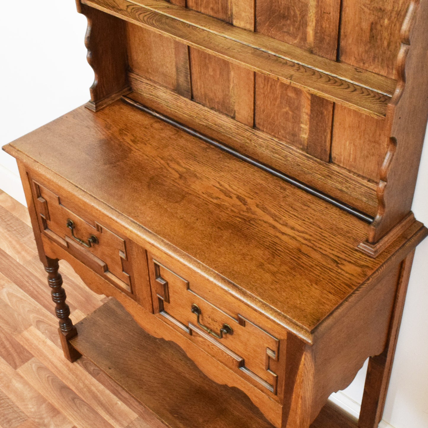 Carved Oak Dresser