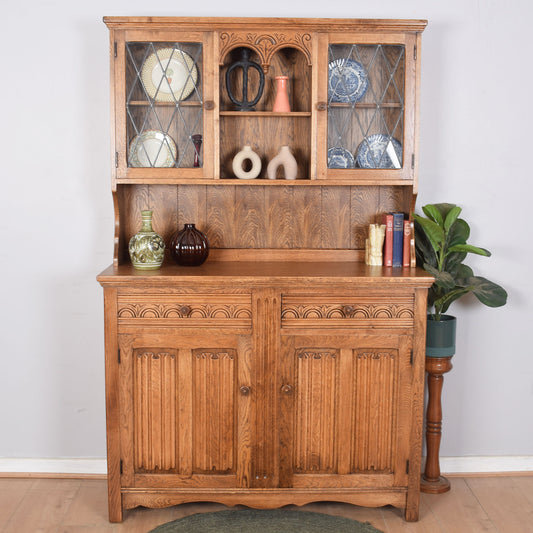 Oak Glazed Dresser