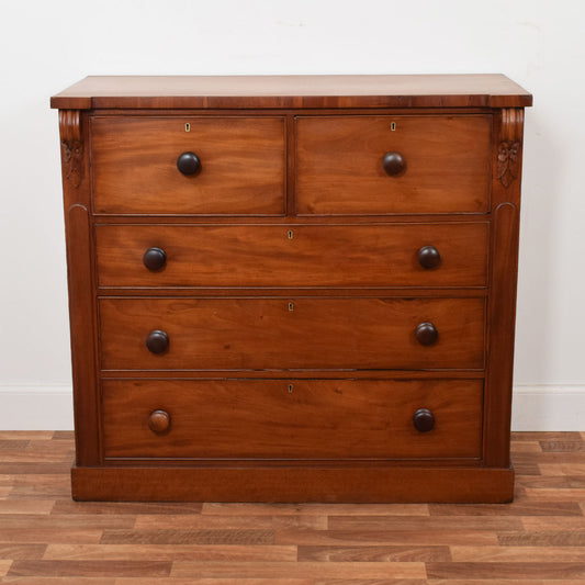 Rustic Mahogany Chest of Drawers