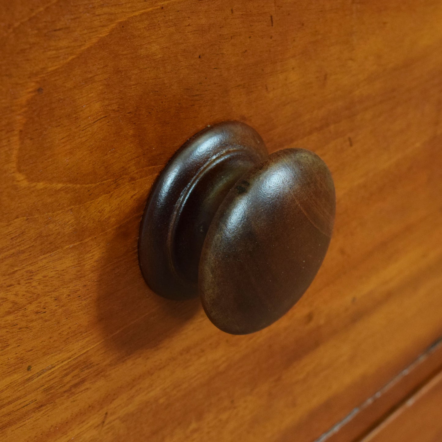 Rustic Mahogany Chest of Drawers