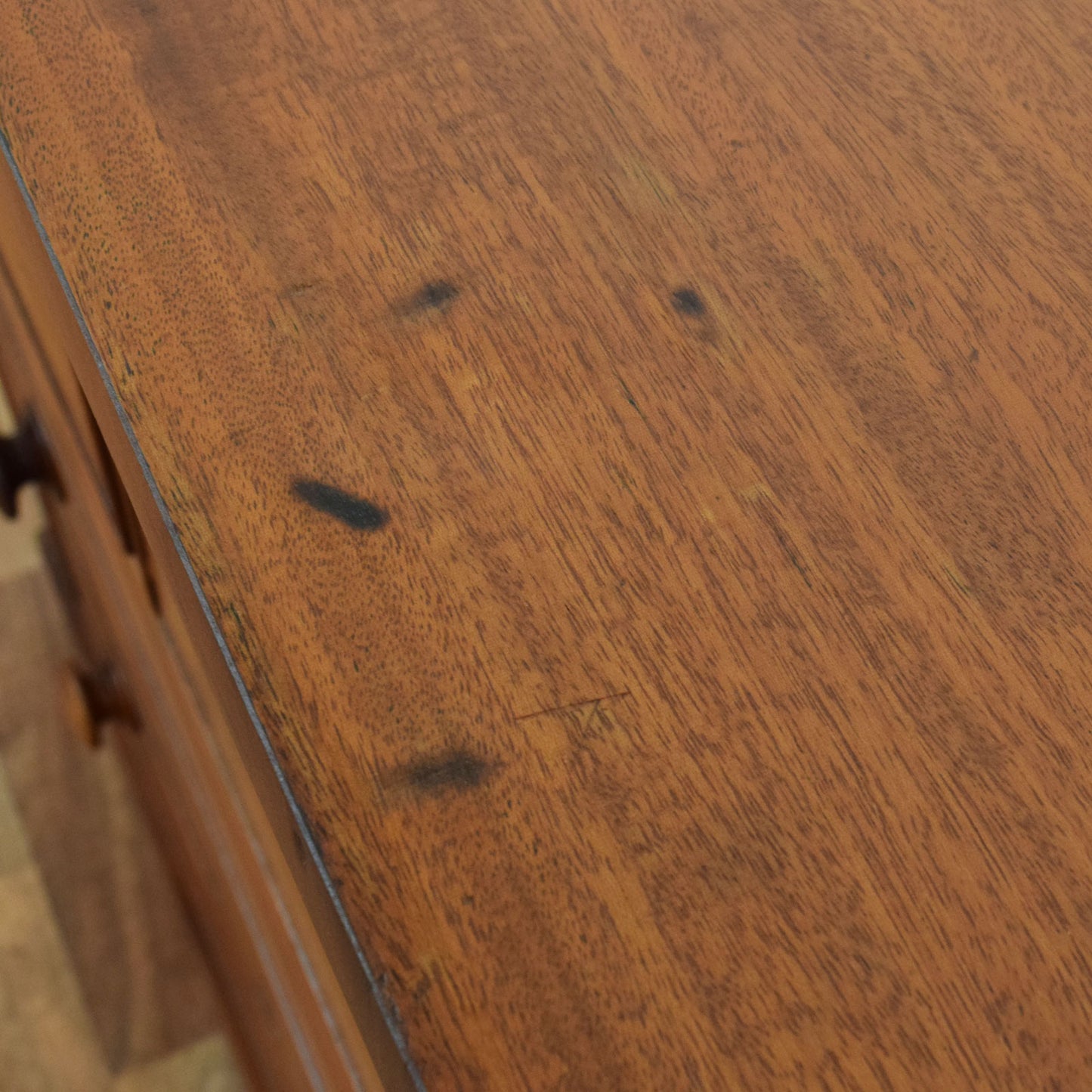 Rustic Mahogany Chest of Drawers