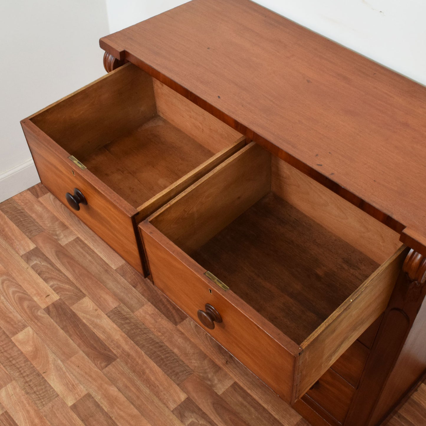 Rustic Mahogany Chest of Drawers