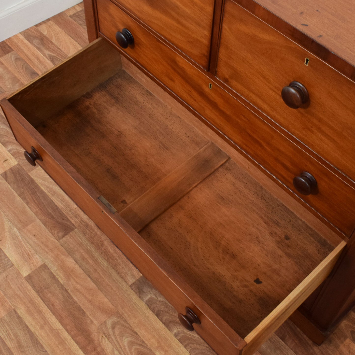 Rustic Mahogany Chest of Drawers