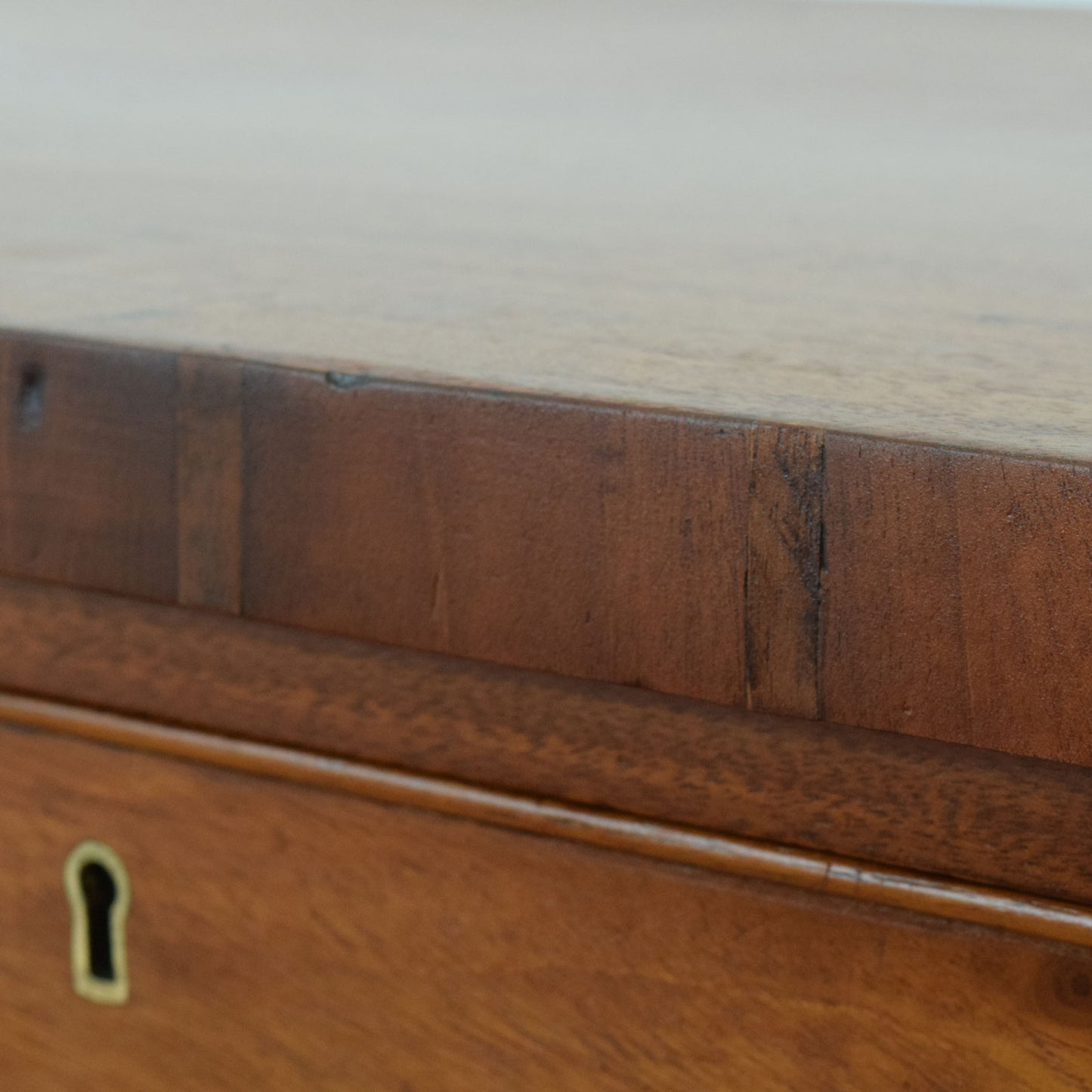 Rustic Mahogany Chest of Drawers