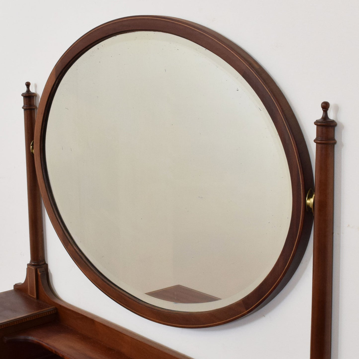Inlaid Mahogany Dressing Table