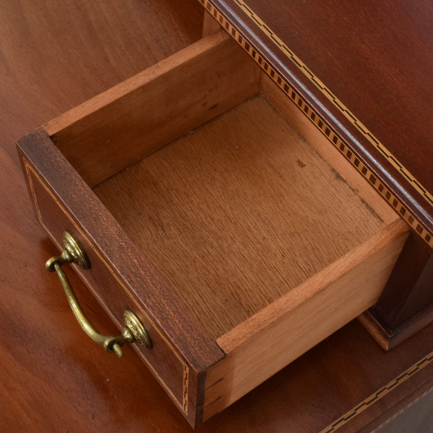 Inlaid Mahogany Dressing Table