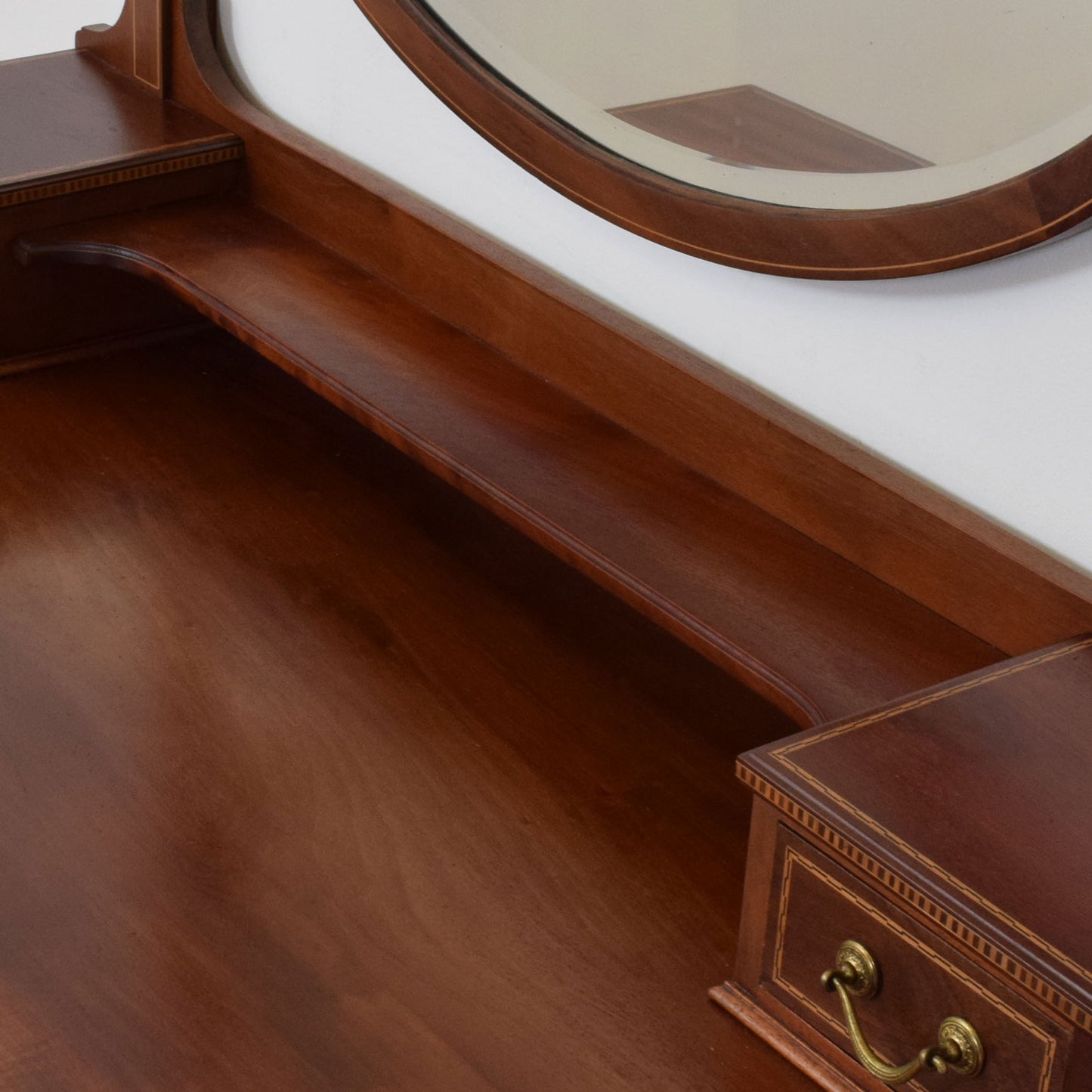 Inlaid Mahogany Dressing Table
