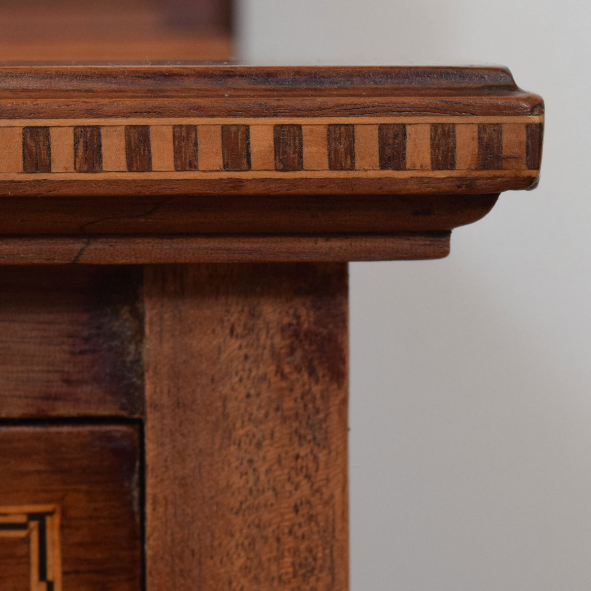 Inlaid Mahogany Dressing Table
