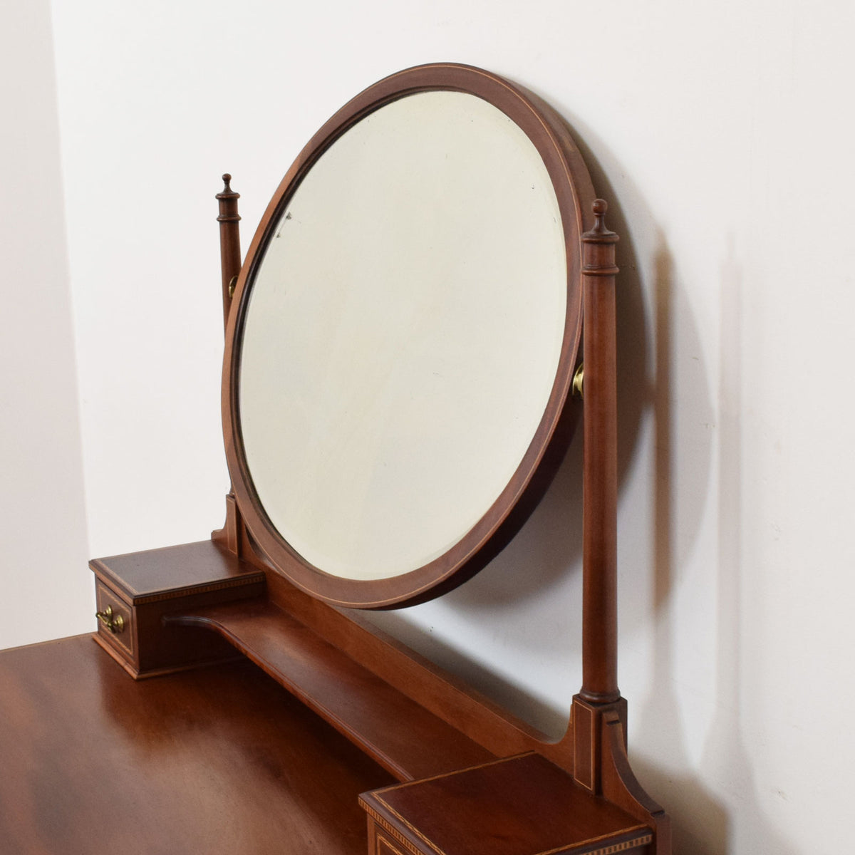 Inlaid Mahogany Dressing Table