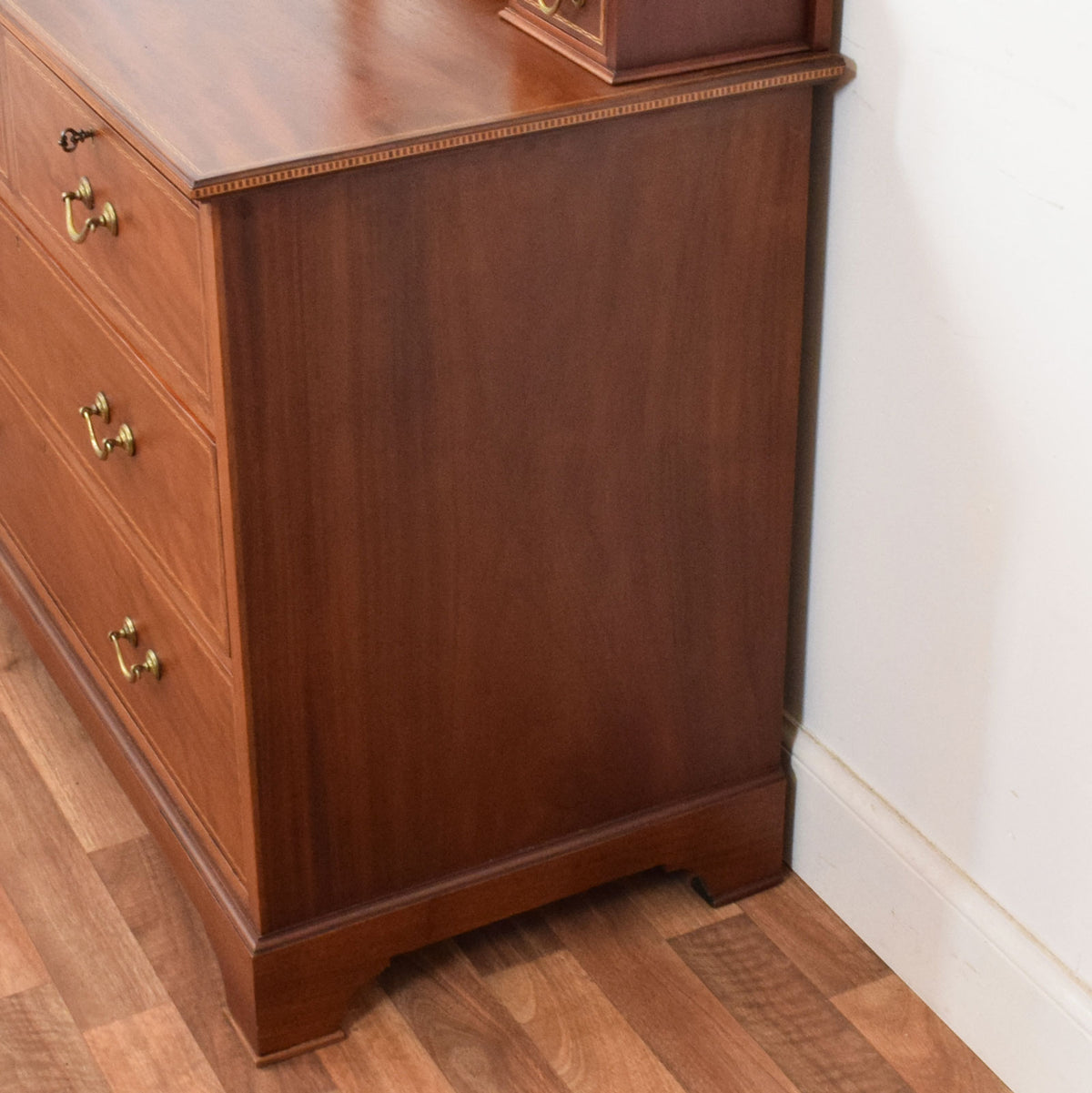 Inlaid Mahogany Dressing Table