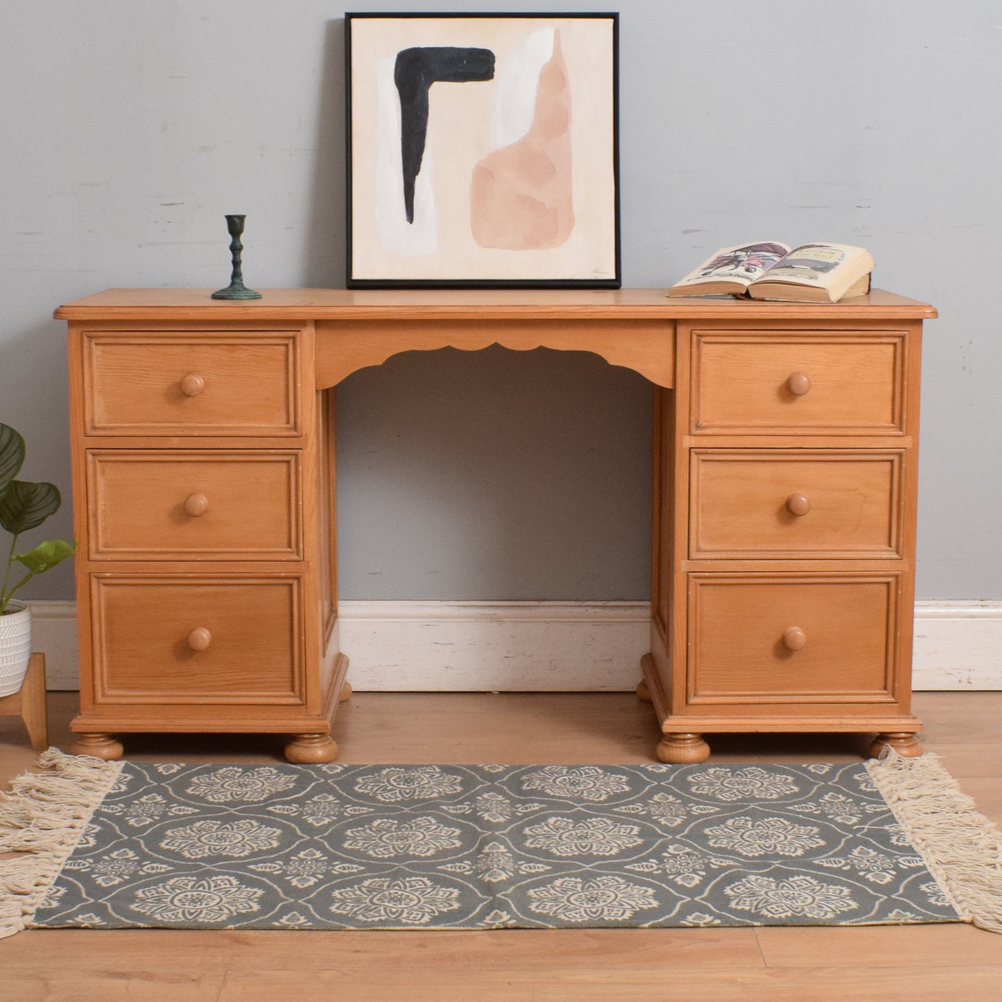 Pine Desk/Dressing Table