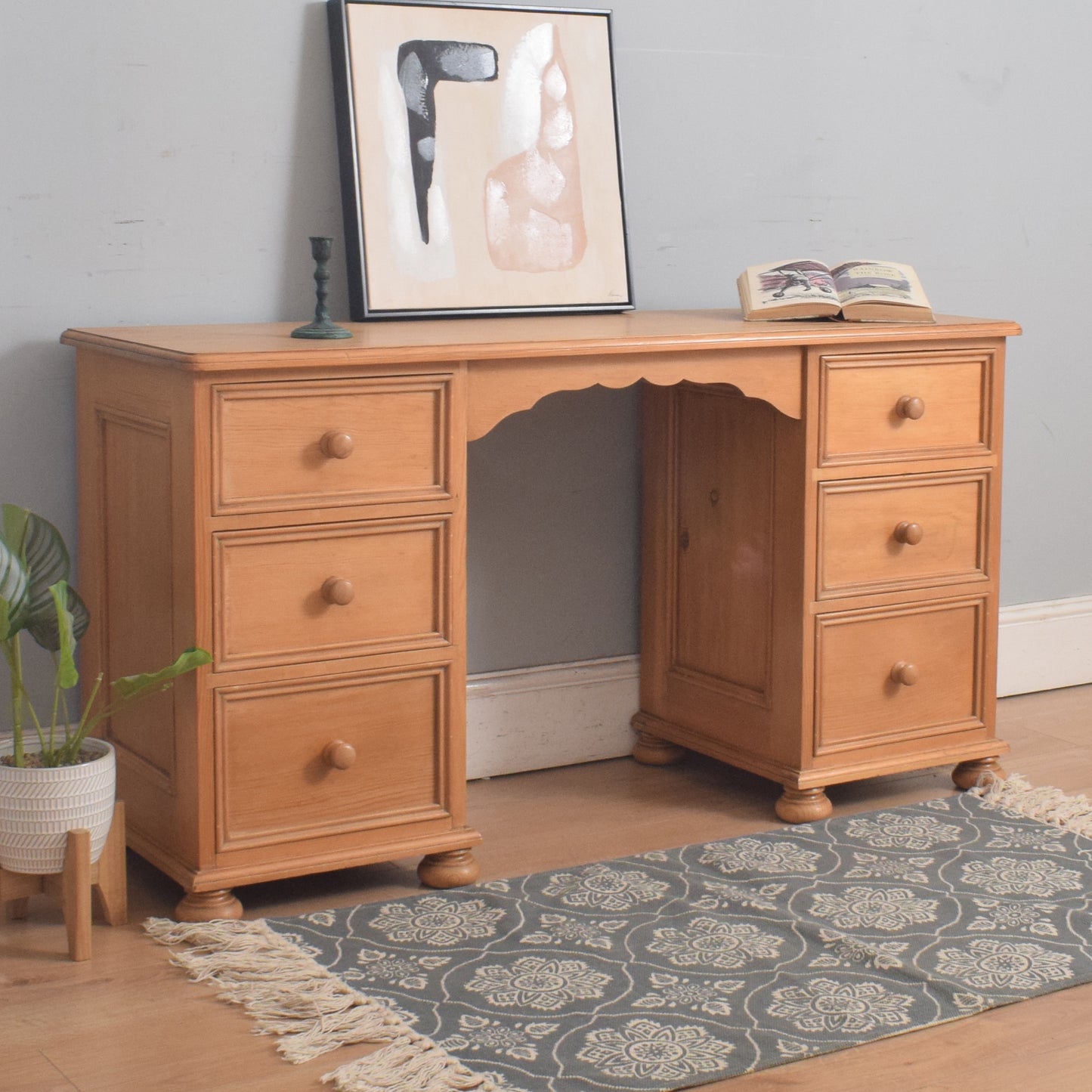 Pine Desk/Dressing Table