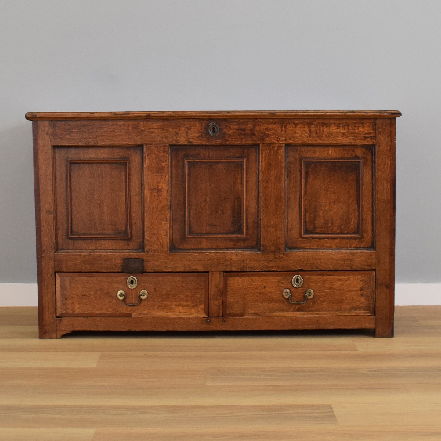 Vintage Oak Mule Chest