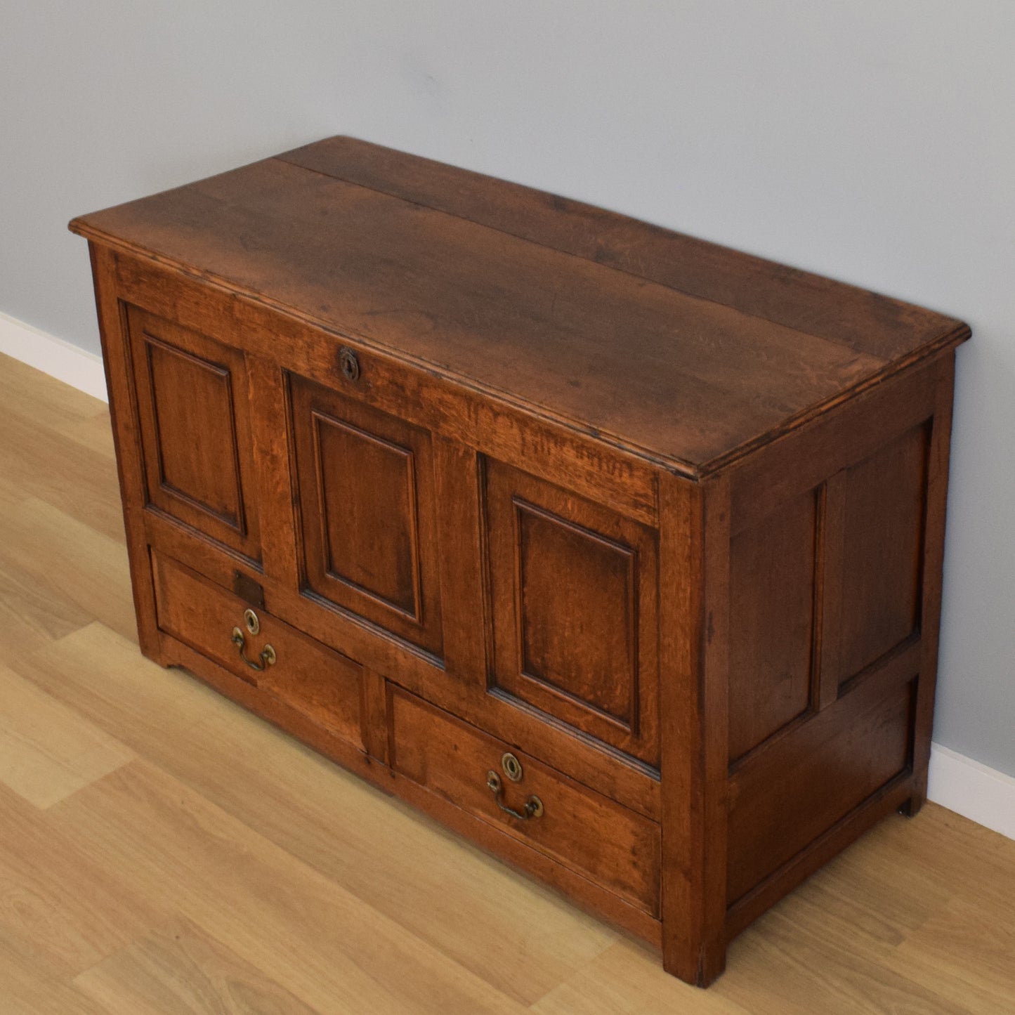 Vintage Oak Mule Chest