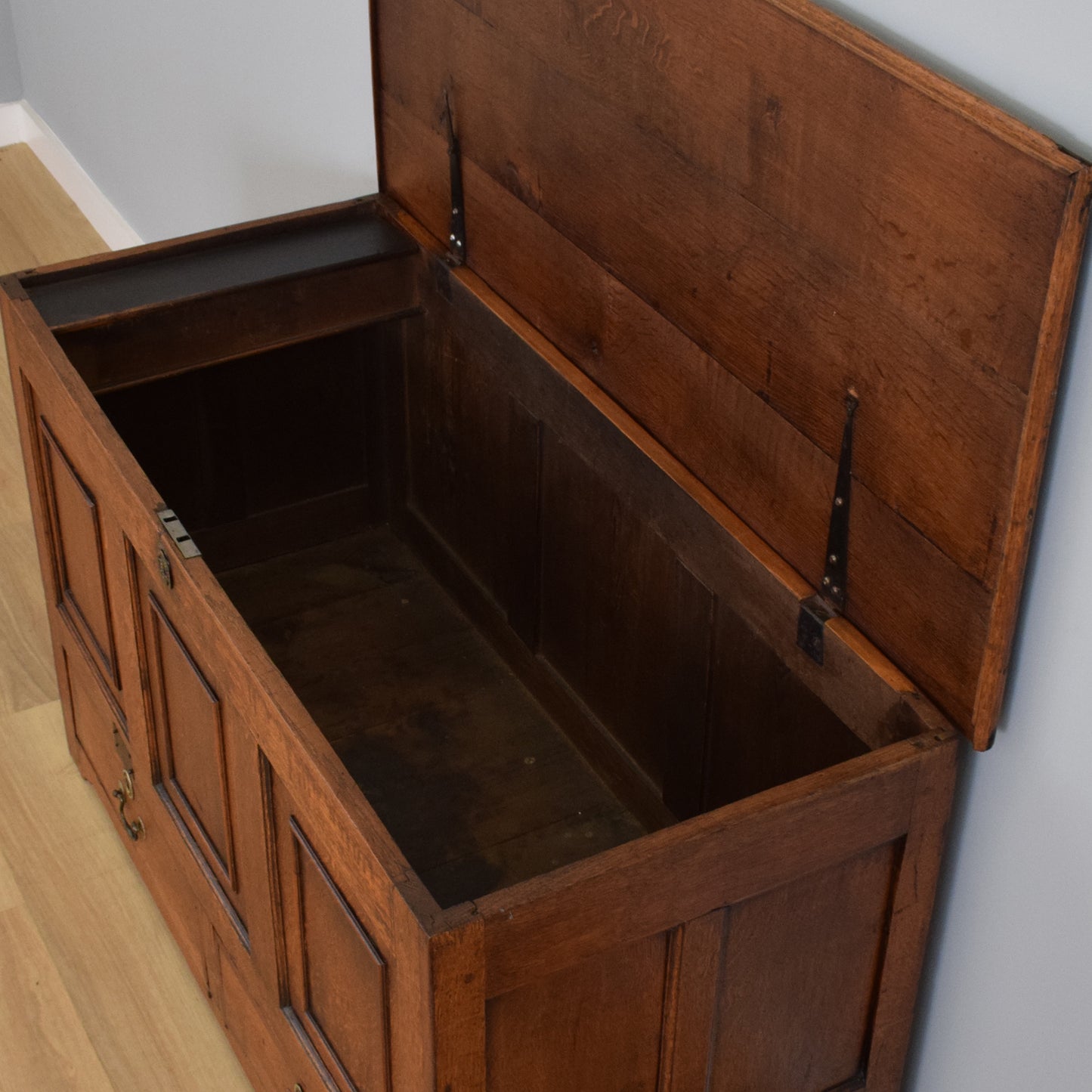 Vintage Oak Mule Chest