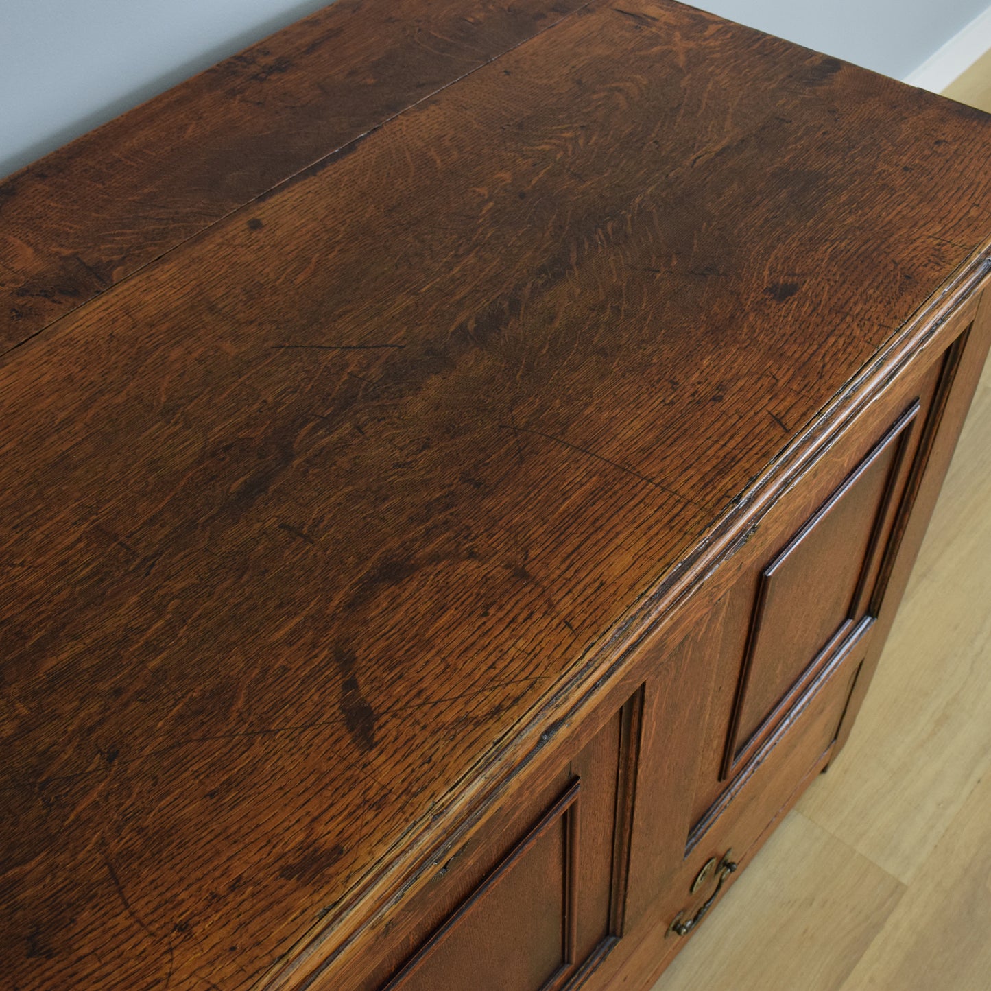 Vintage Oak Mule Chest