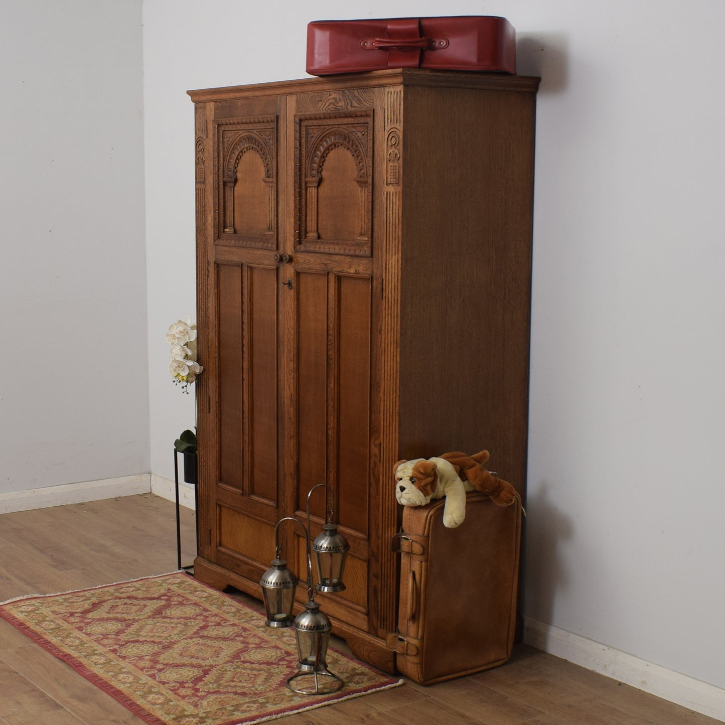 Restored Oak Wardrobe