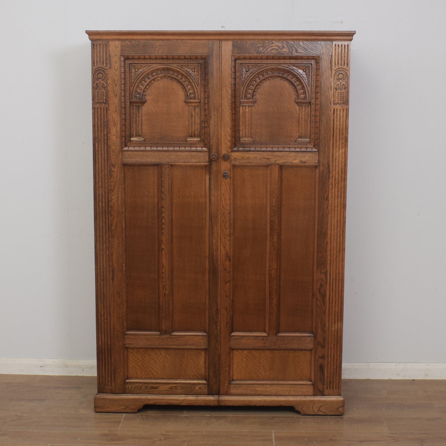 Restored Oak Wardrobe