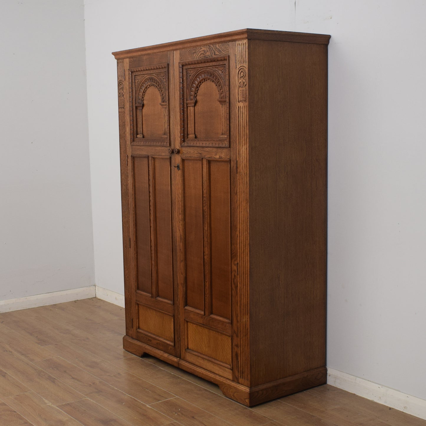 Restored Oak Wardrobe