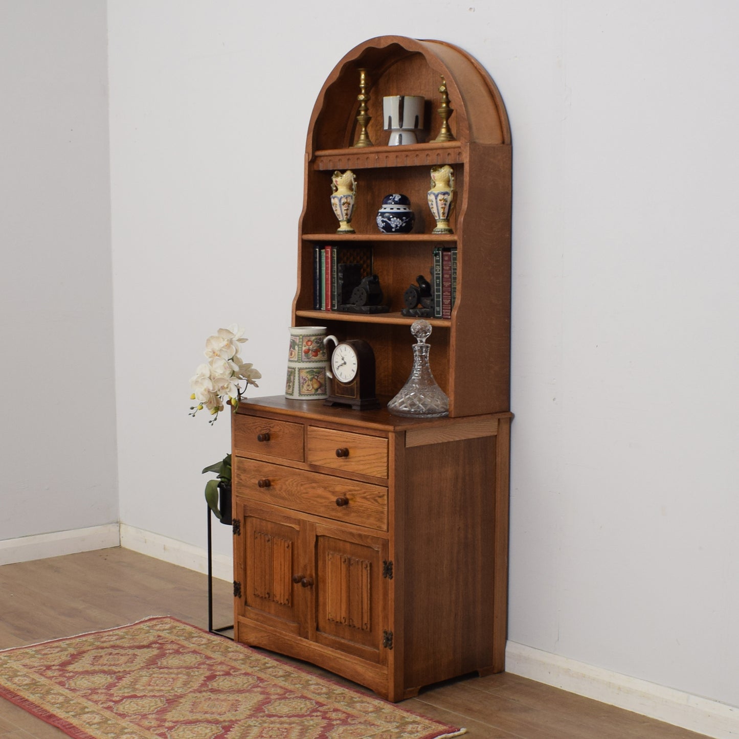 Oak 'Dome Top' Dresser