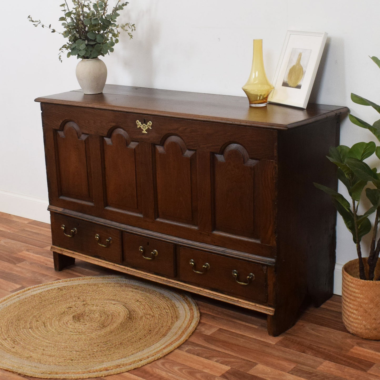 Restored 18th Century Mule Chest
