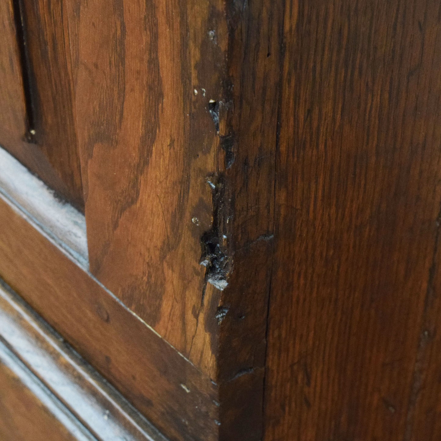 Restored 18th Century Mule Chest