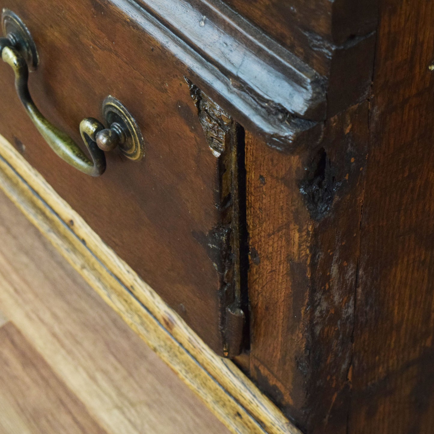Restored 18th Century Mule Chest