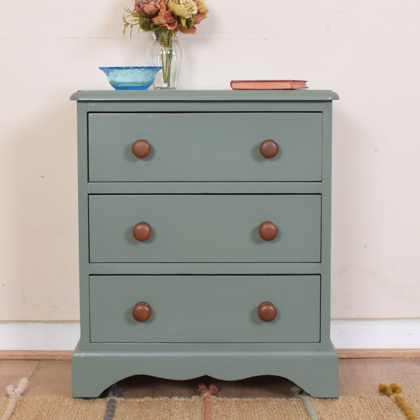 Painted Solid Pine Bedside
