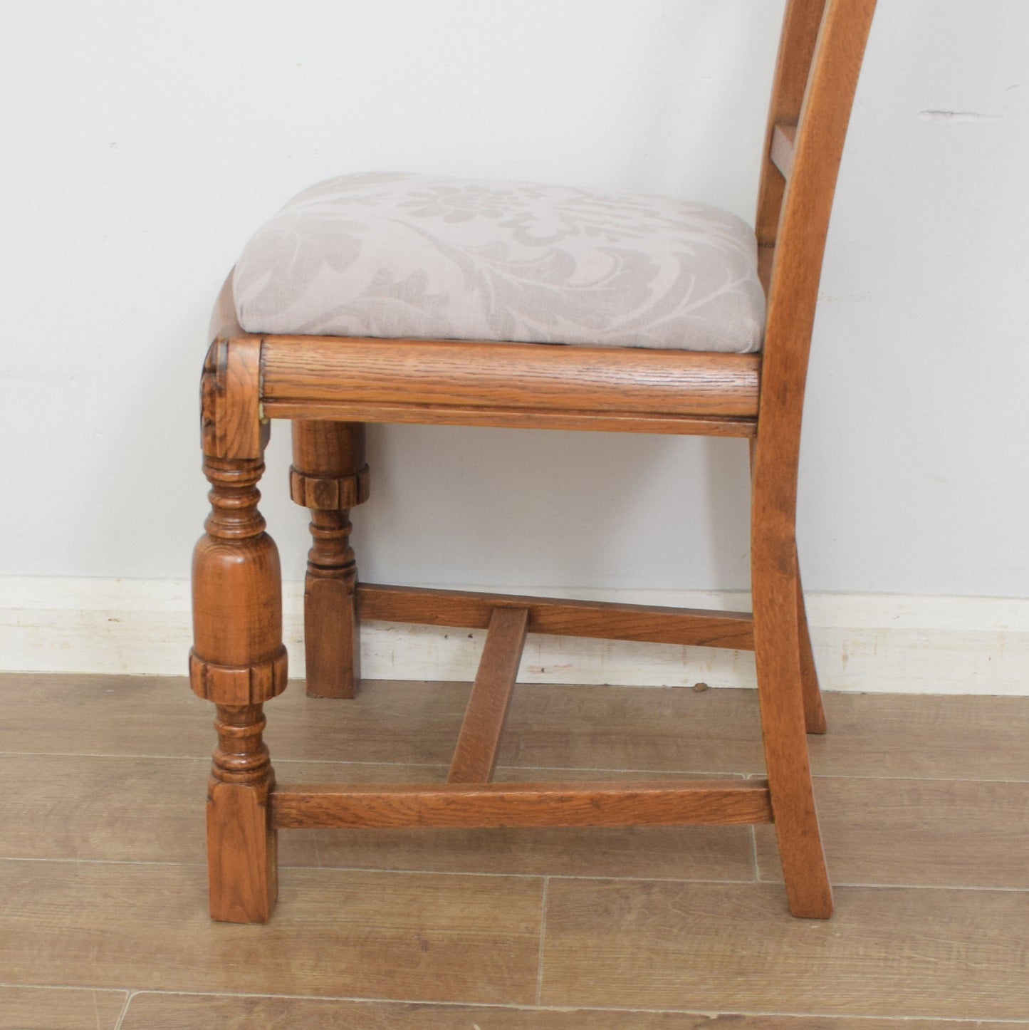 Draw-Leaf Table and Four Chairs