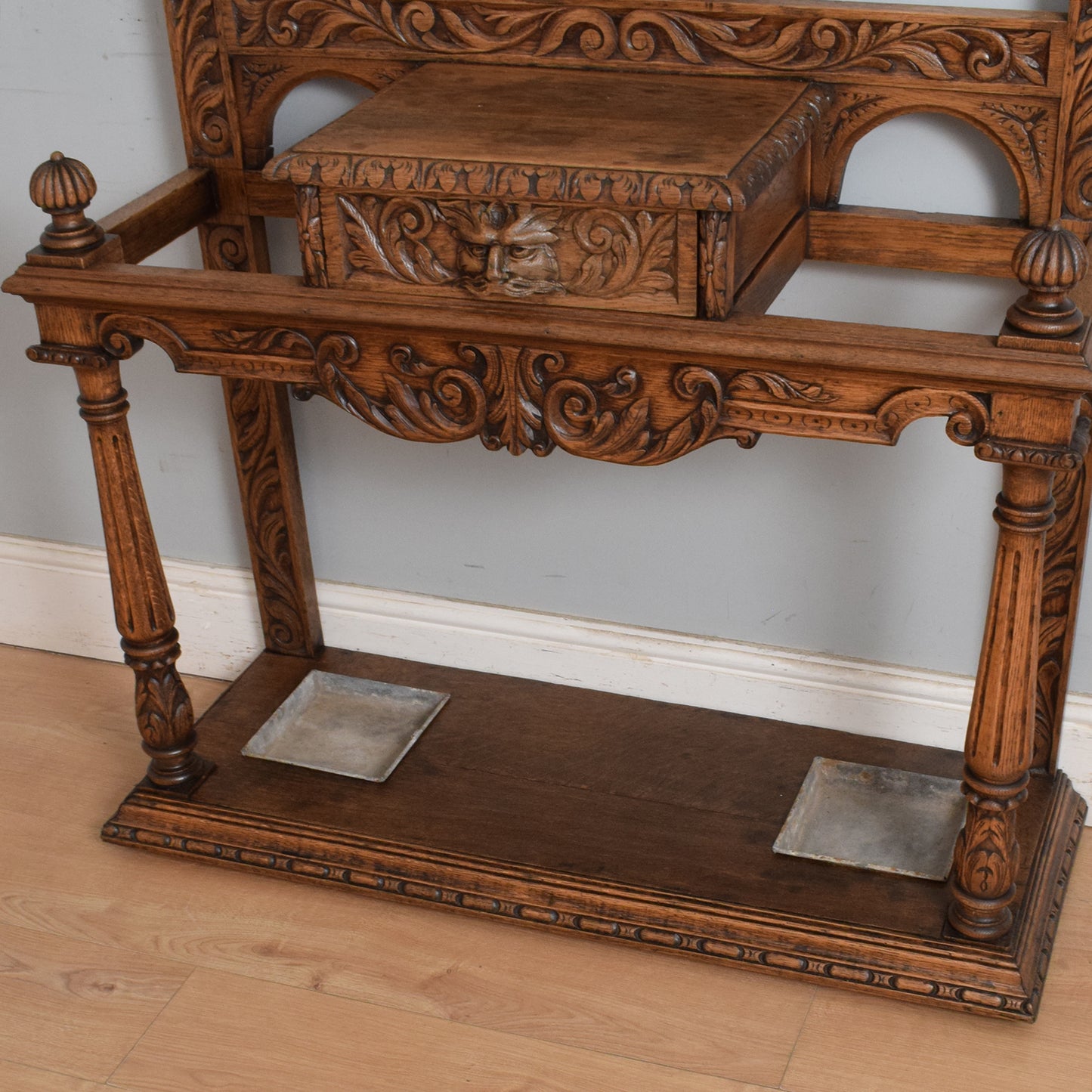 Carved Hall Stand