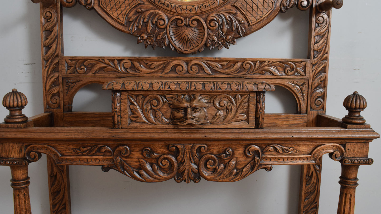 Carved Hall Stand